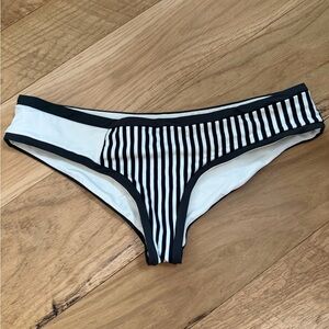 Boys + Arrows Striped Bikini Bottom M